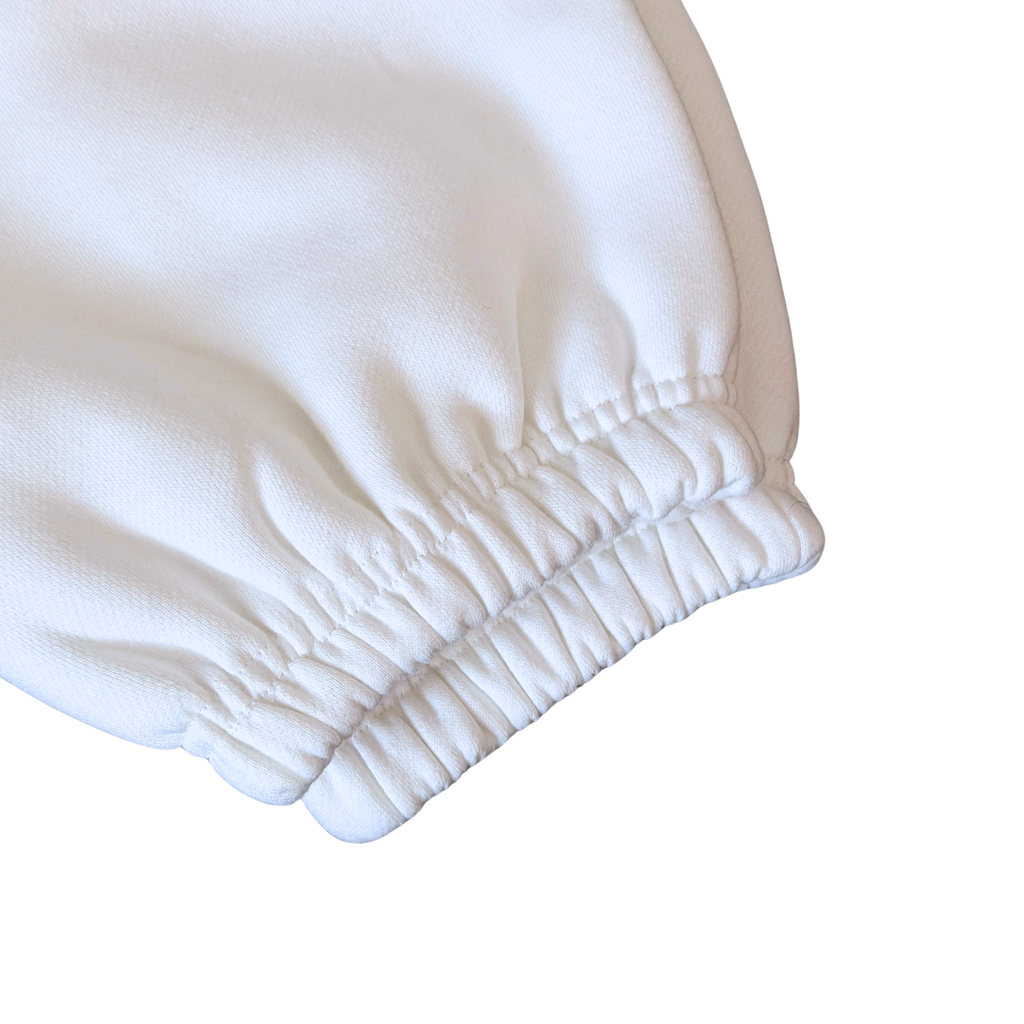 Signature White Cotton Fleece Set