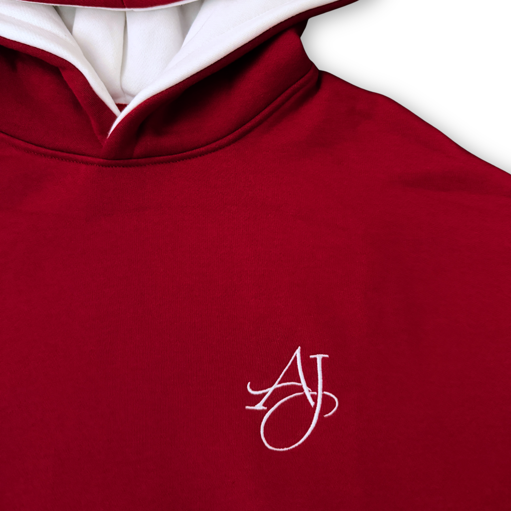 Dark Cherry Cotton Fleece Set
