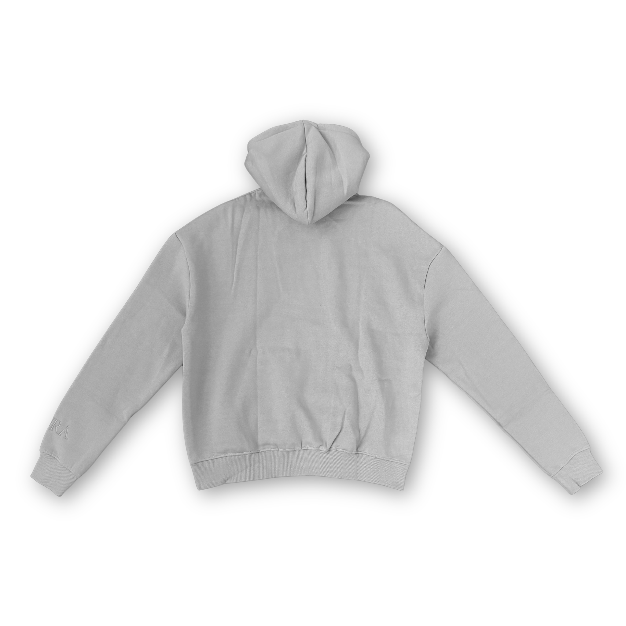 Stone Cotton Fleece Hoodie