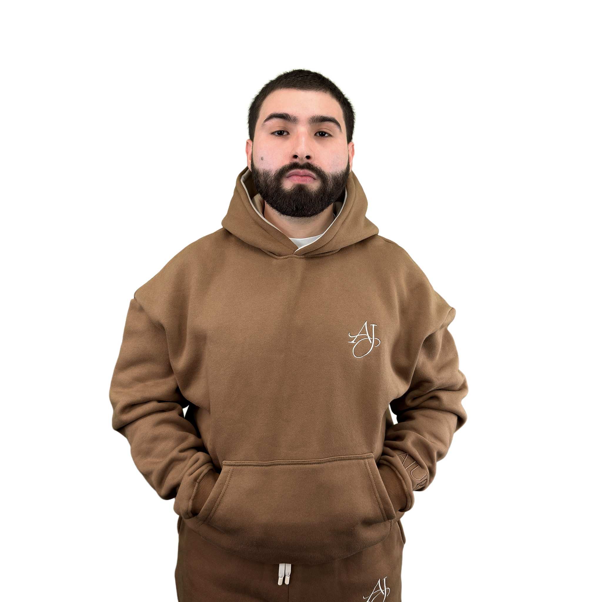 Espresso Cotton Fleece Hoodie