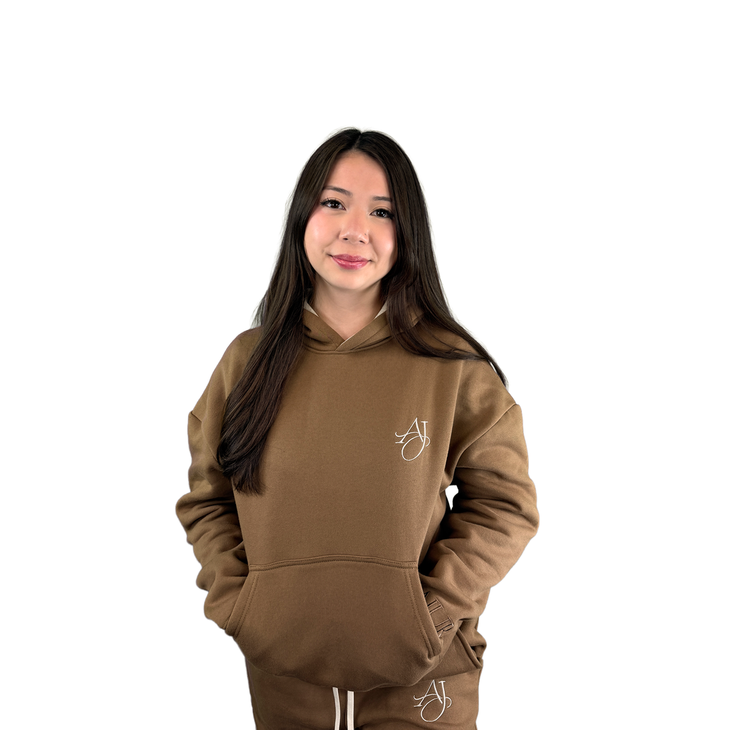 Espresso Cotton Fleece Hoodie