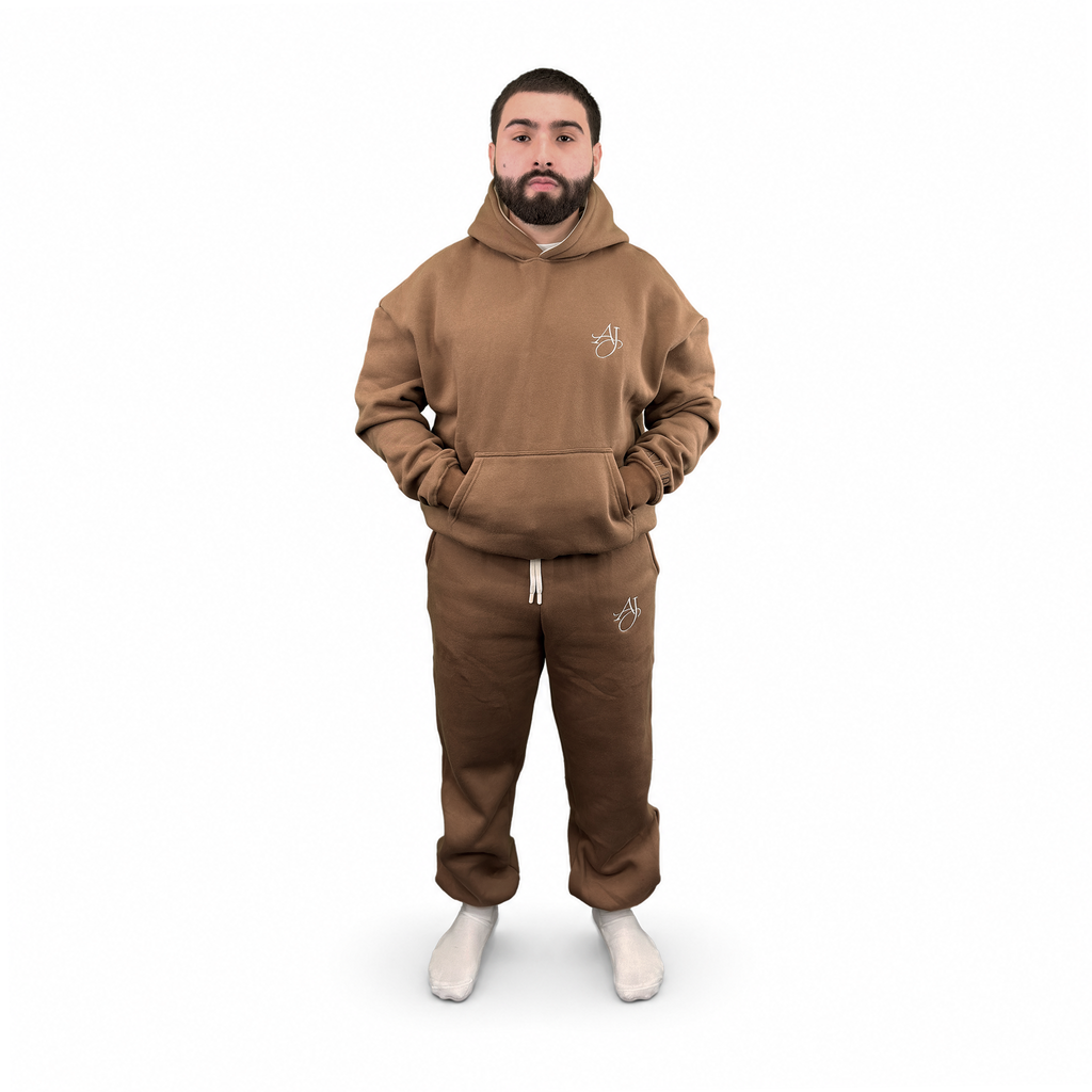 Espresso Cotton Fleece Set