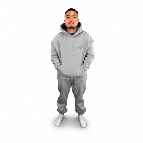 Stone Cotton Fleece Set