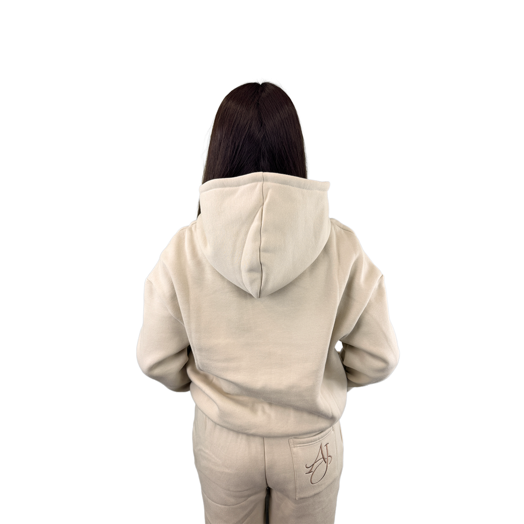 Oat Cotton Fleece Hoodie