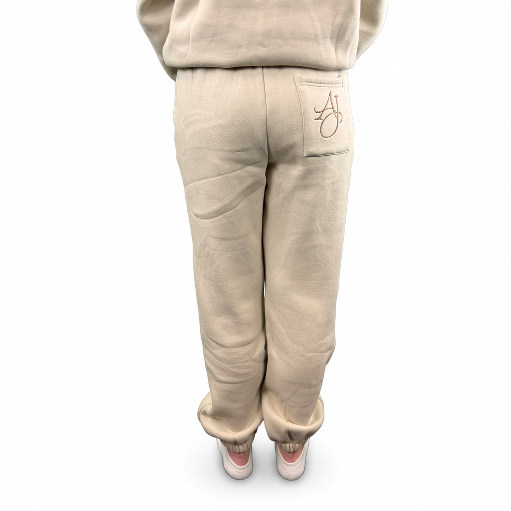 Oat Cotton Fleece Pants