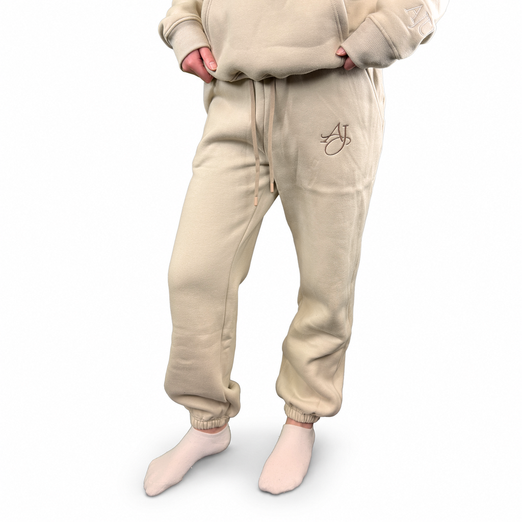 Oat Cotton Fleece Pants